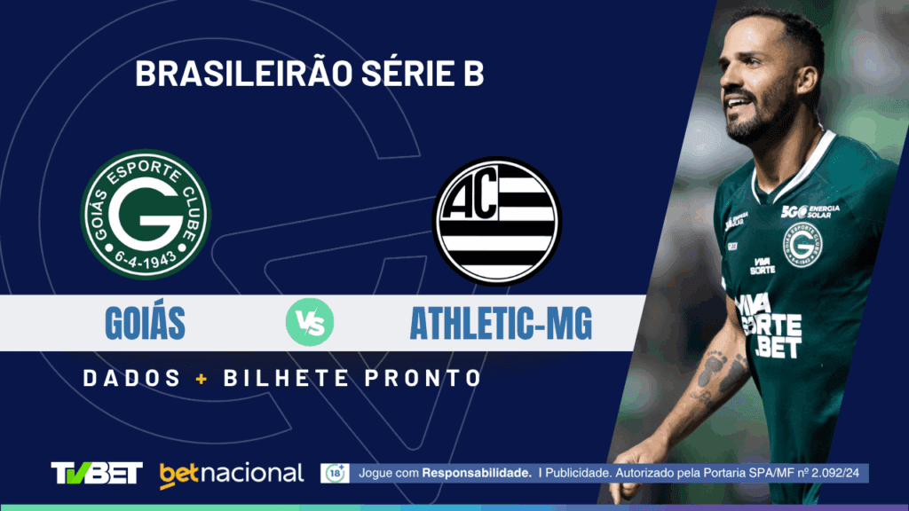 Goiás x Athletic-MG - Série B 2025