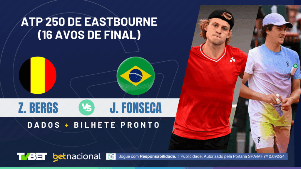 Bergs x João Fonseca - ATP Eastbourne 2025