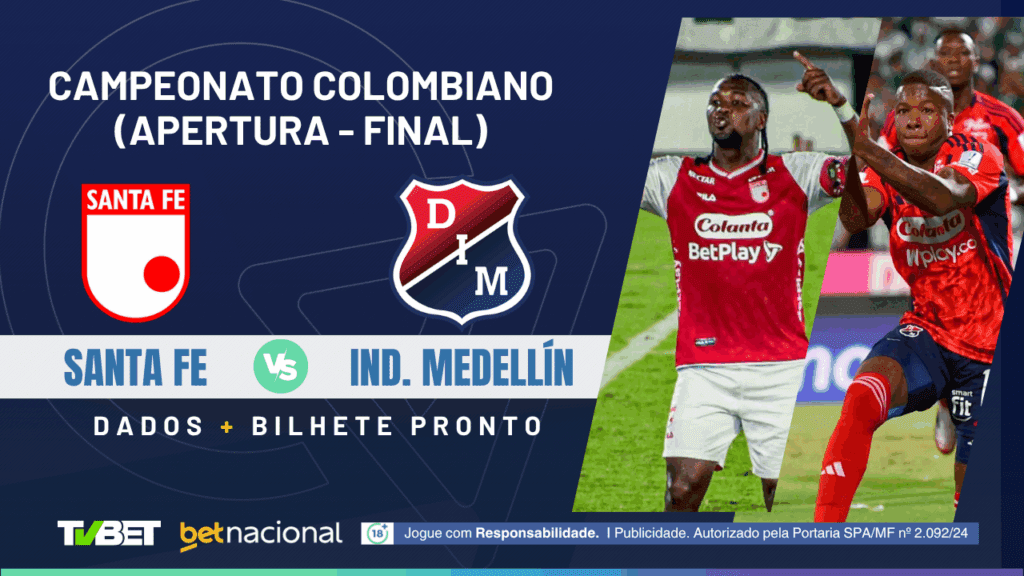 Santa Fe x Ind. Medellín - Apertura 2025