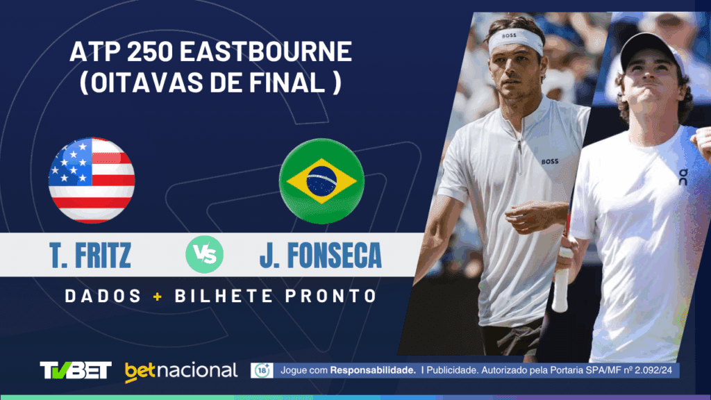 Fritz x João Fonseca - ATP Eastbourne 2025