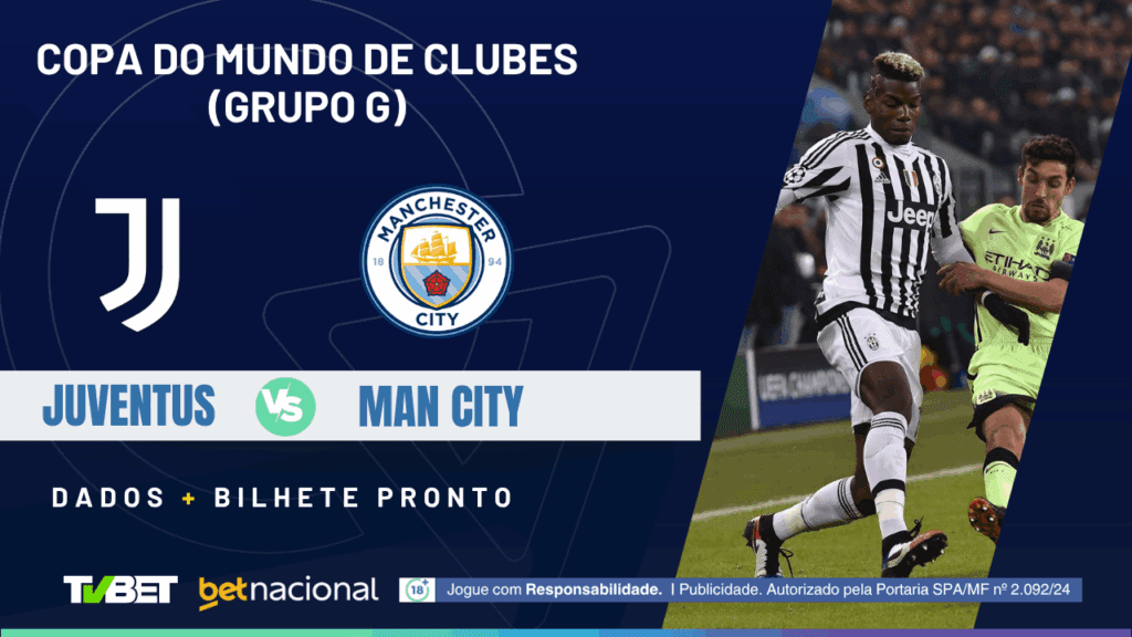 Juventus x Man City (Mundial de Clubes).