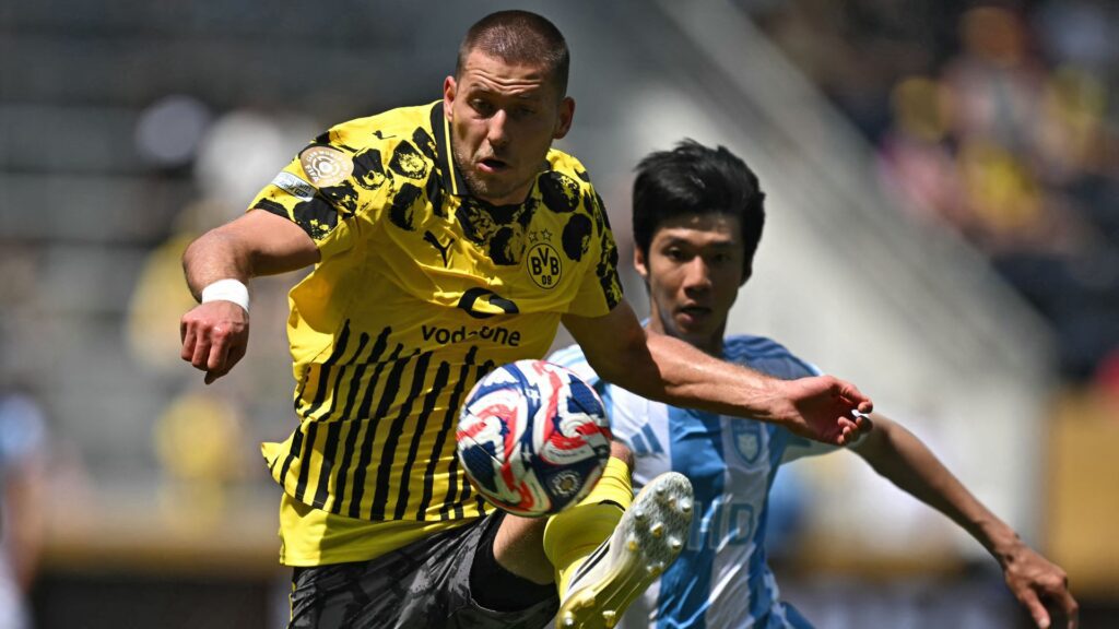 Borussia Dortmund venceu o Ulsan Hyundai pela Copa do Mundo de Clubes (Foto: Paul Ellis/AFP)