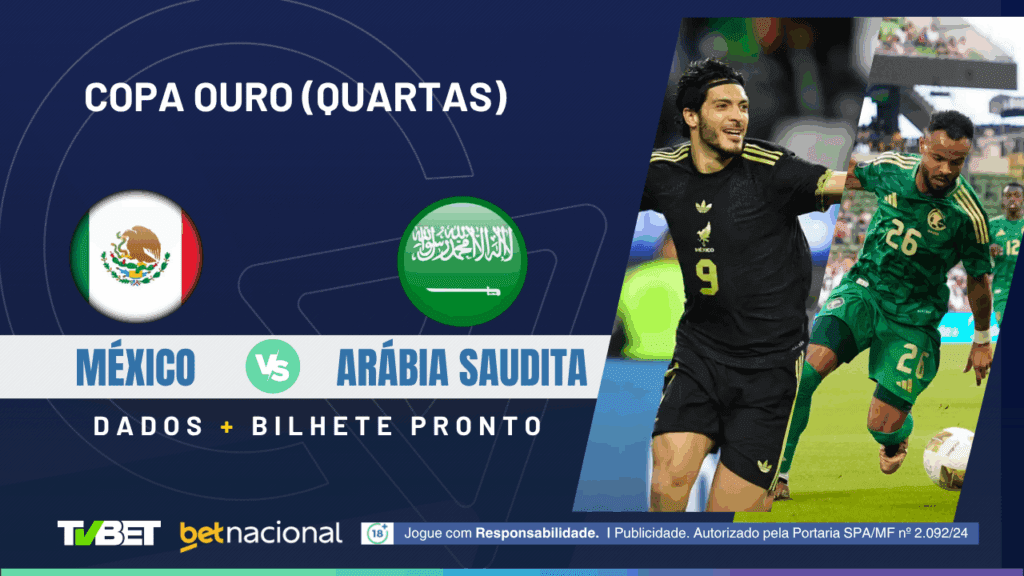 México x Arabia - Copa Ouro 2025