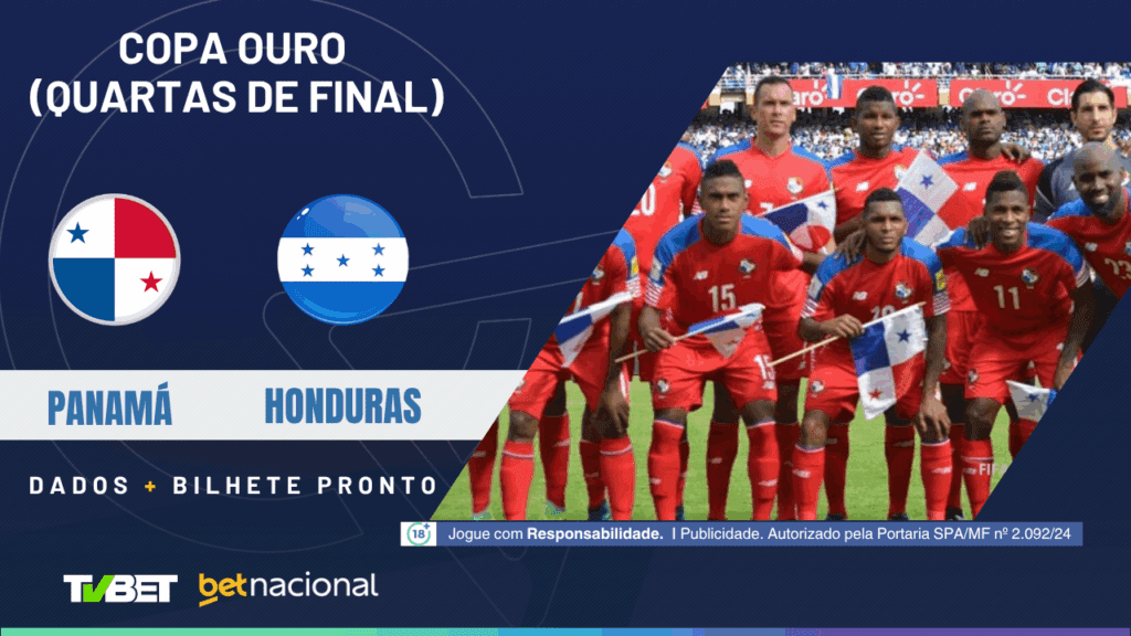 Panamá x Honduras (Copa Ouro).