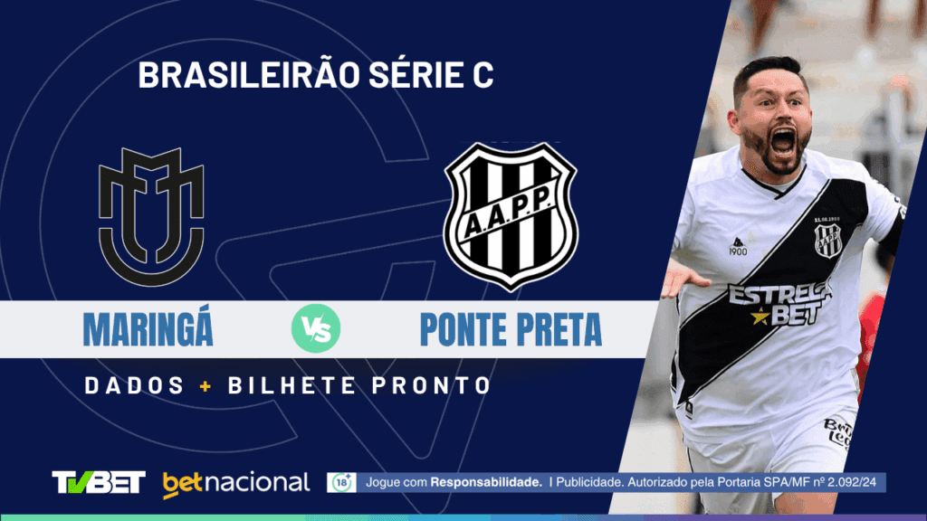 Maringá x Ponte Preta - Série C 2025
