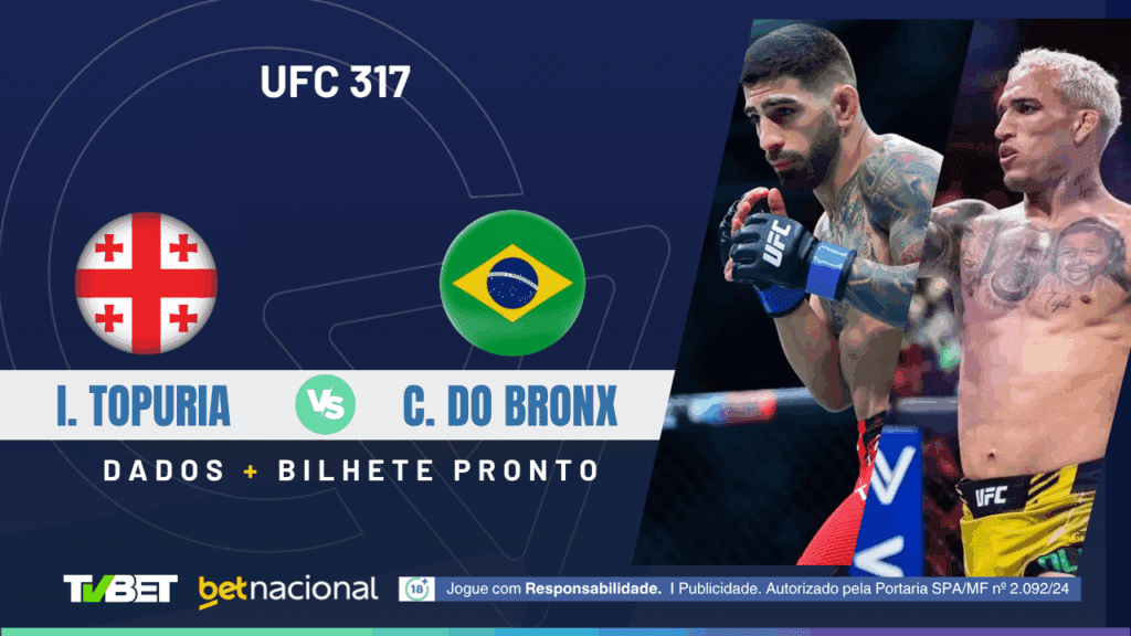 Topuria x Charles - UFC 317