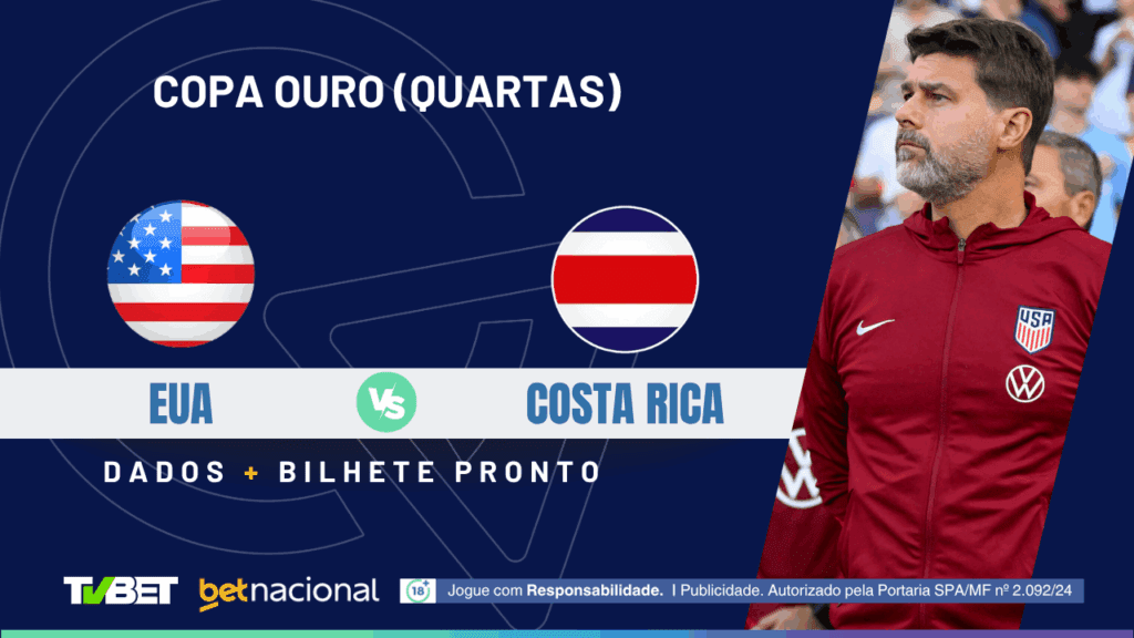 EUA x Costa Rica - Copa Ouro 2025