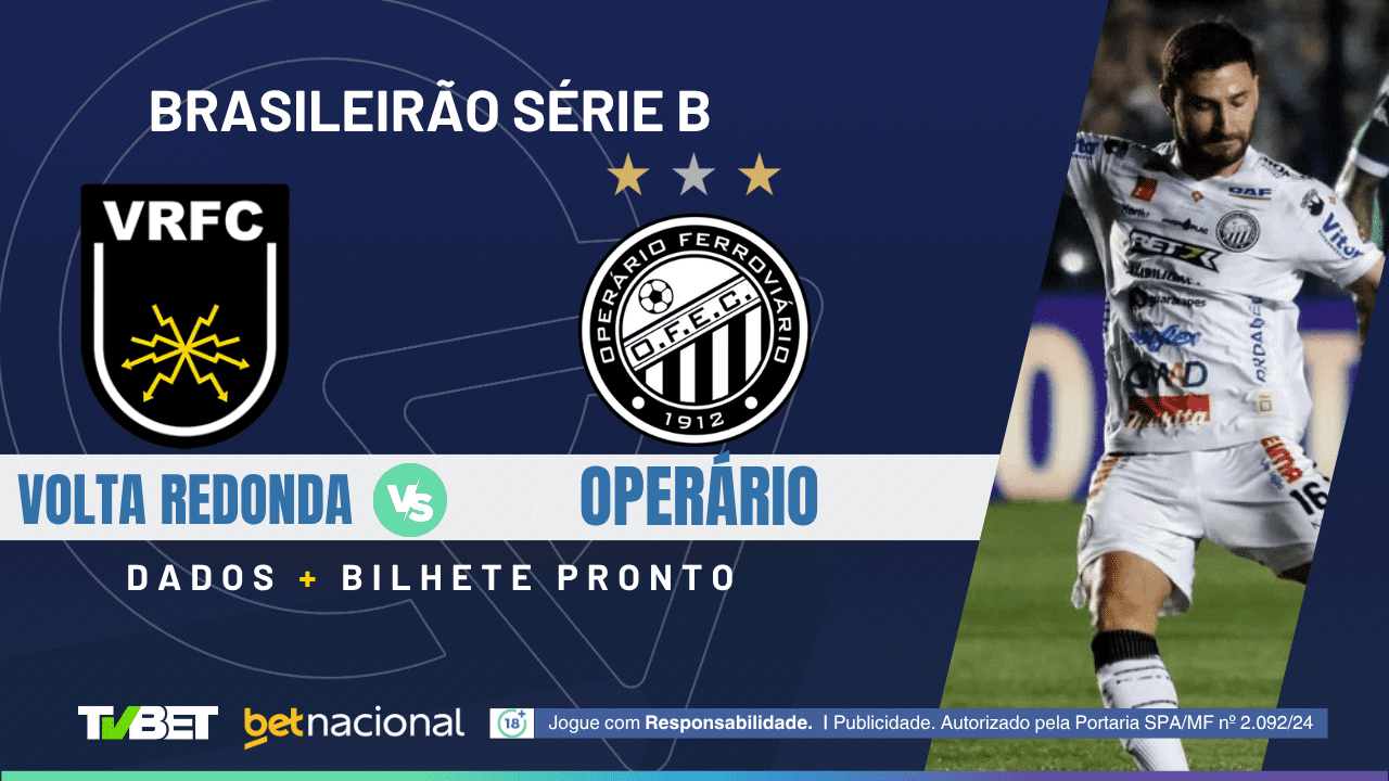Volta Redonda x Operário: tempo real, onde assistir, horário ...