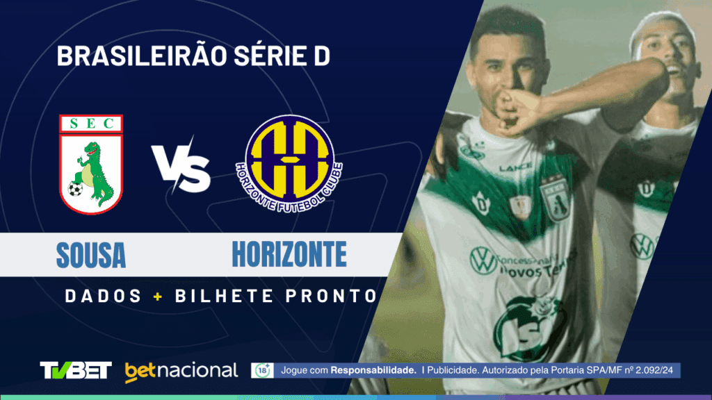 Sousa x Horizonte - Série D 2025