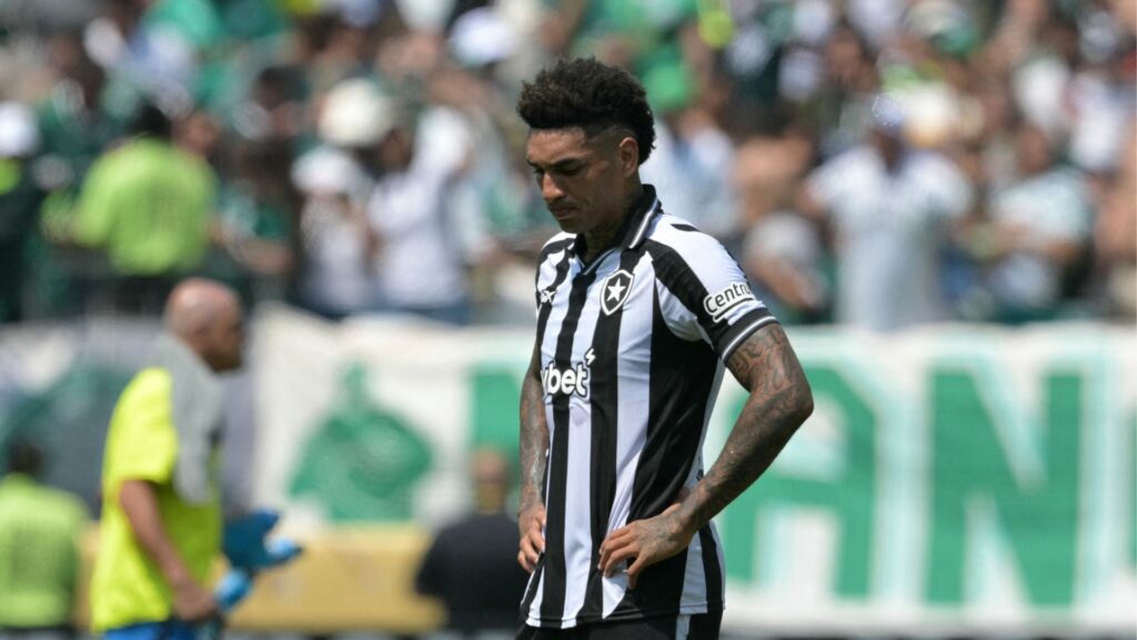 Igor Jesus após eliminação do Botafogo