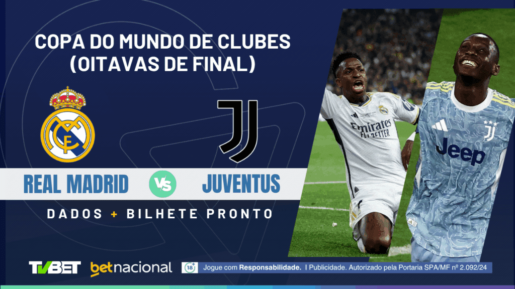 Real Madrid x Juventus - Copa de Clubes 2025