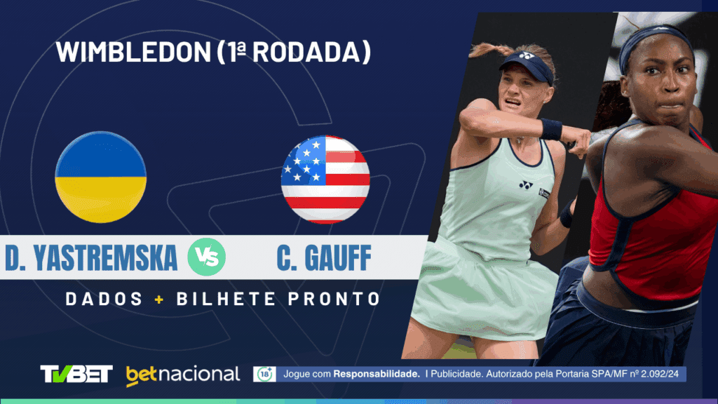 Yastremska x Gauff - Wimbledon 2025