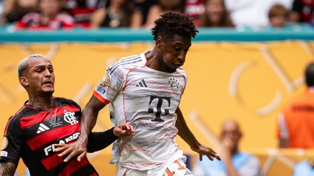 Flamengo se despediu igualando o melhor publico brasileiro na competição. Foto: Reprodução/X
