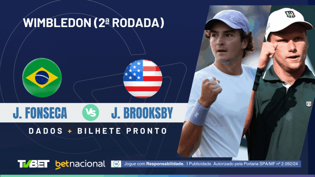 João Fonseca x Brooksby - Wimbledon 2025