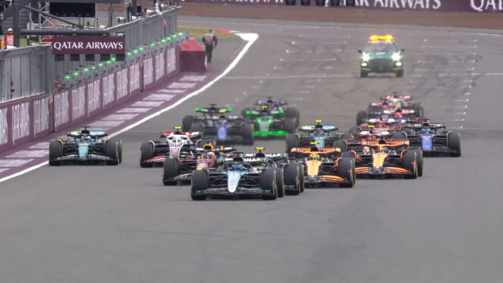 GP da Inglaterra de F1 acontece no Circuito de Silverstone (Foto: Reprodução)