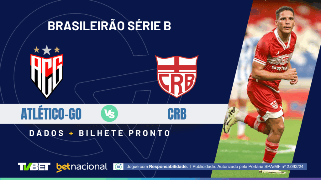 Atlético-GO x CRB - Série B 2025