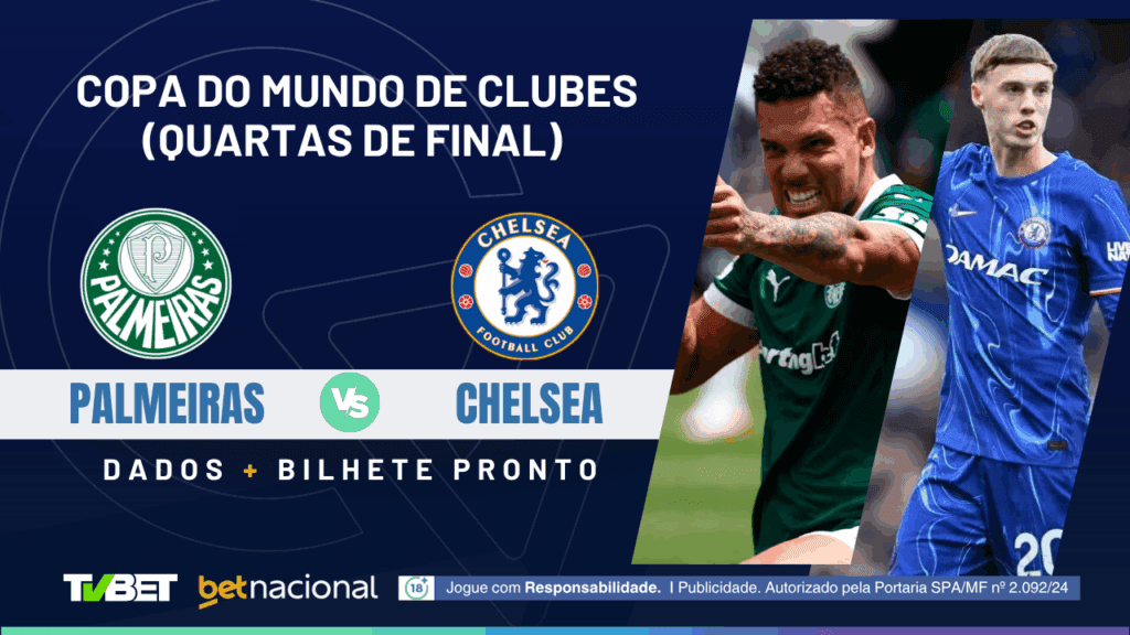 Palmeiras x Chelsea - Copa do Mundo de Clubes 2025