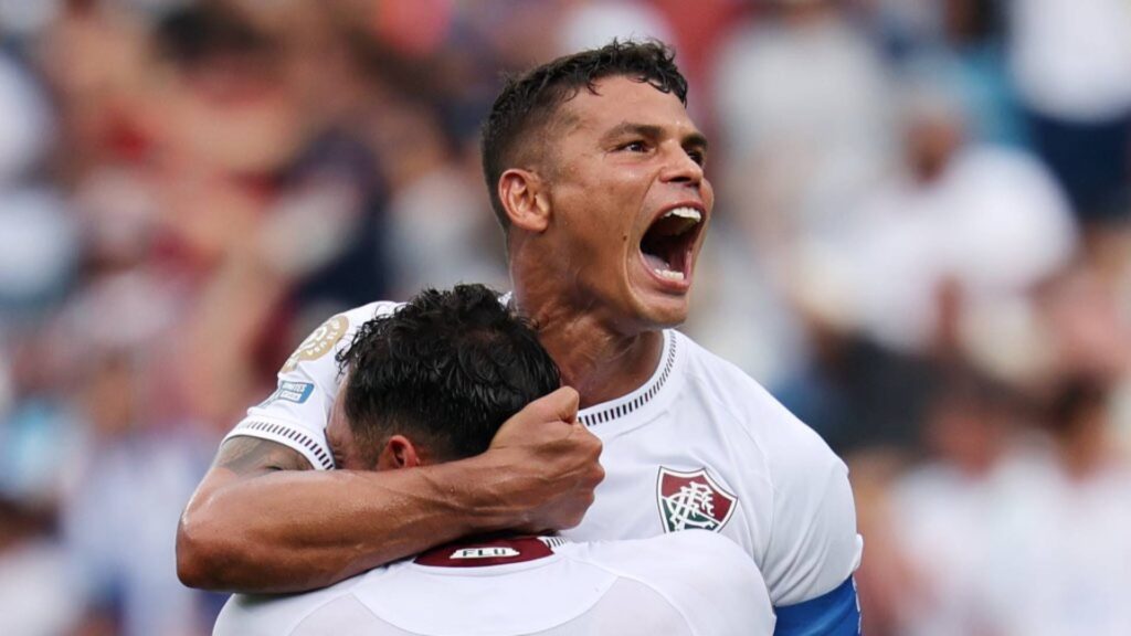 Thiago Silva acredita na classificação do Fluminense. Foto: Reprodução / X