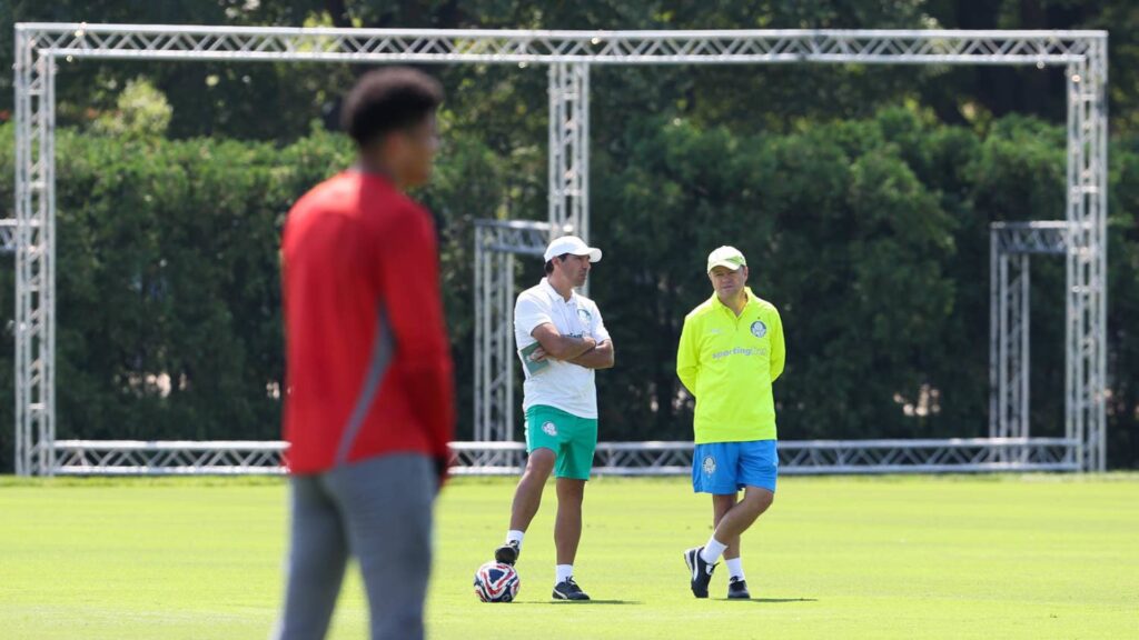 Abel Ferreira falou sobre o duelo contra o Chelsea nas quartas de finais. Foto: Cesar Greco/Palmeiras/