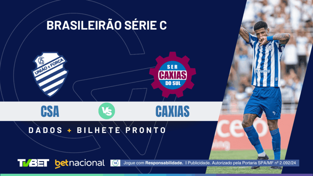 CSA x Caxias - Série C 2025