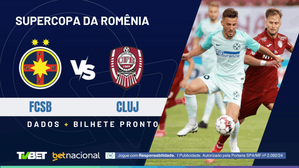 FCSB x CRF Cluj - Supercopa da Romênia 2025
