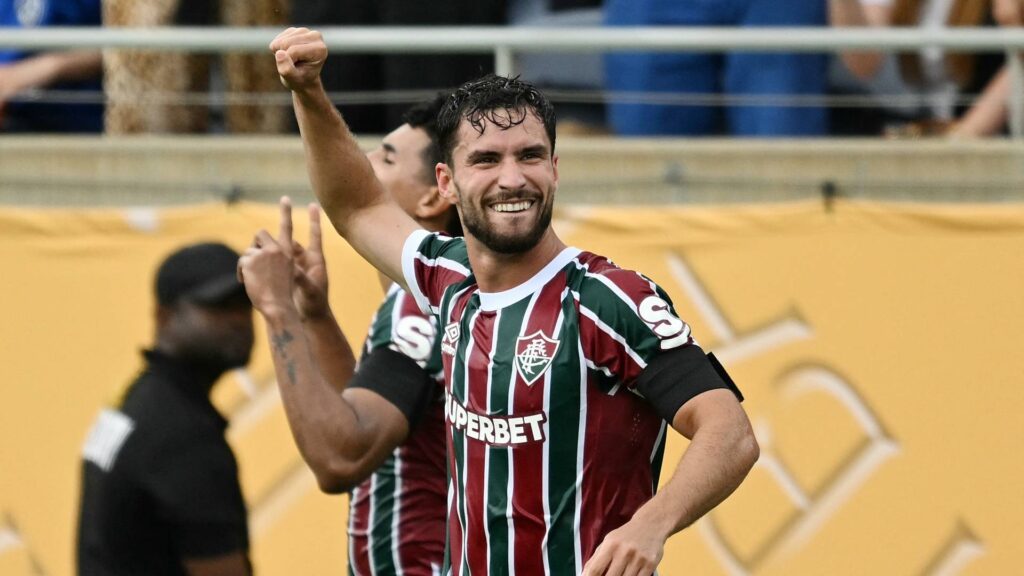 Martinelli abriu o placar na vitória do Fluminense. Foto: CHANDAN KHANNA / AFP