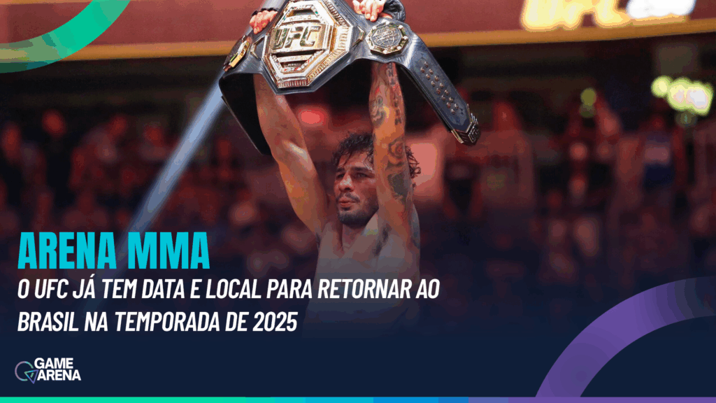 Arena MMA traz os detalhes da volta do UFC ao Brasil.