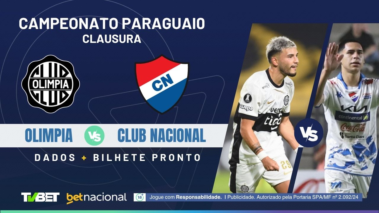 Olimpia x Nacional Assunción: onde assistir, tempo real, horário ...
