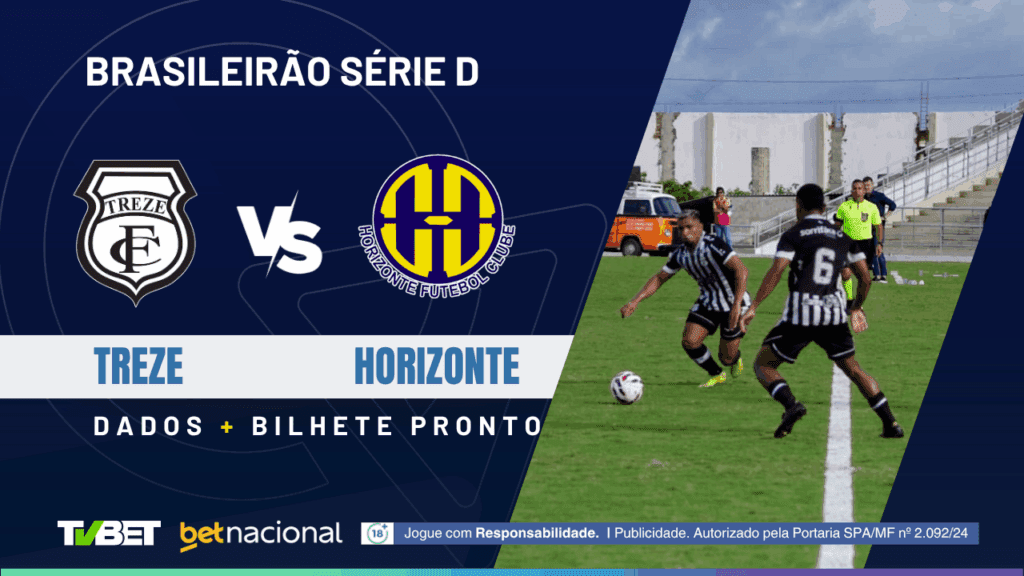 Treze x Horizonte - Série D 2025