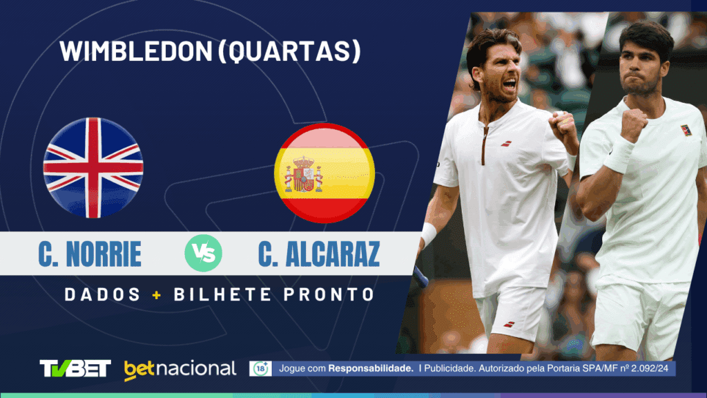 Norrie x Alcaraz - Wimbledon 2025