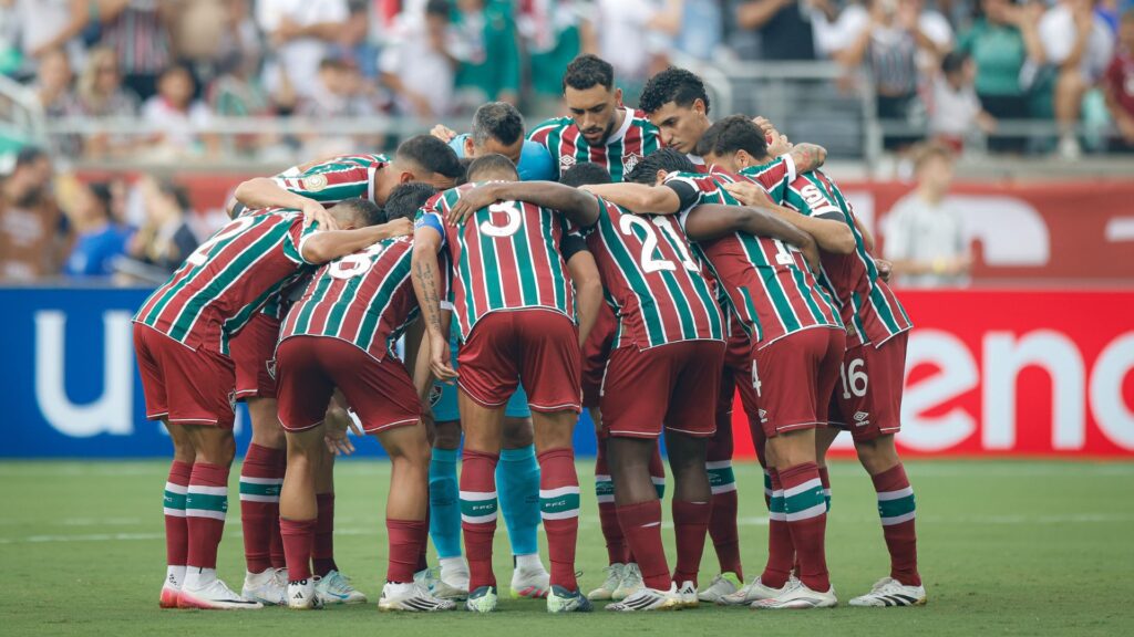 Time do Fluminense na Copa do Mundo de Clubes.