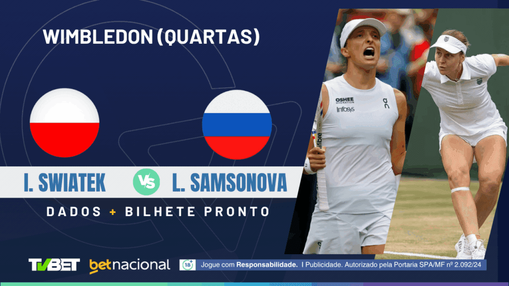 Świątek x Samsonova - Wimbledon 2025