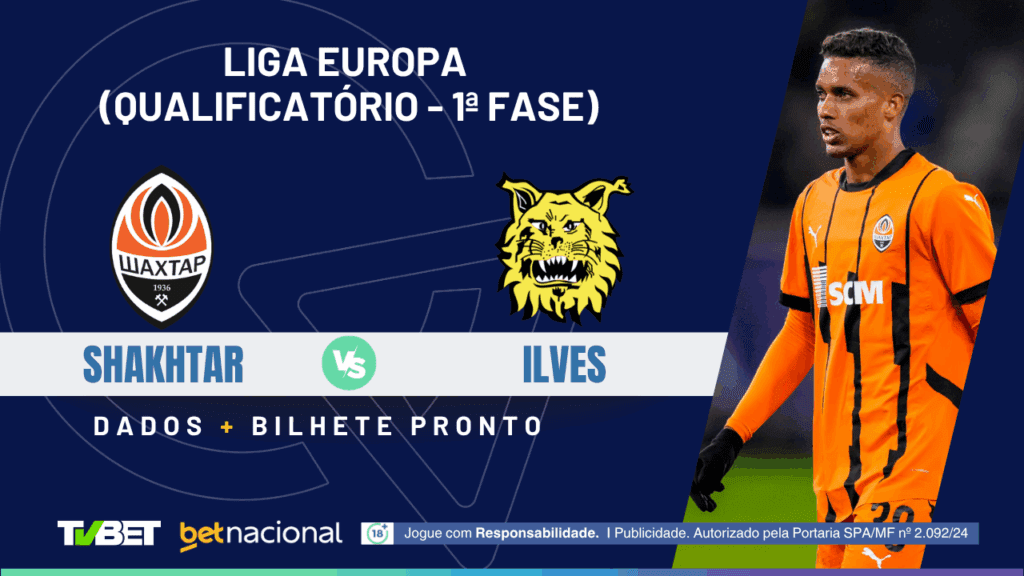 Shakhtar x Ilves - Liga Europa 2025/26