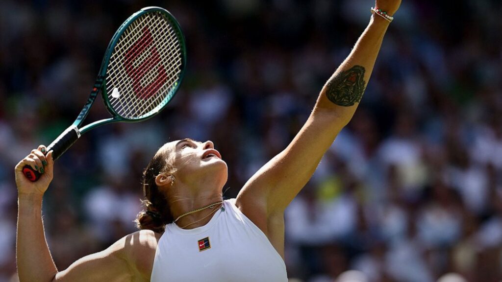 Sabalenka venceu Siegemund nas quartas de final de Wimbledon (Foto: Reprodução)