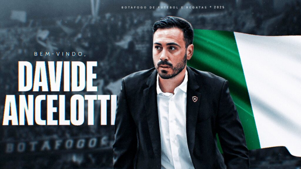 Davide Ancelotti, novo técnico do Botafogo
