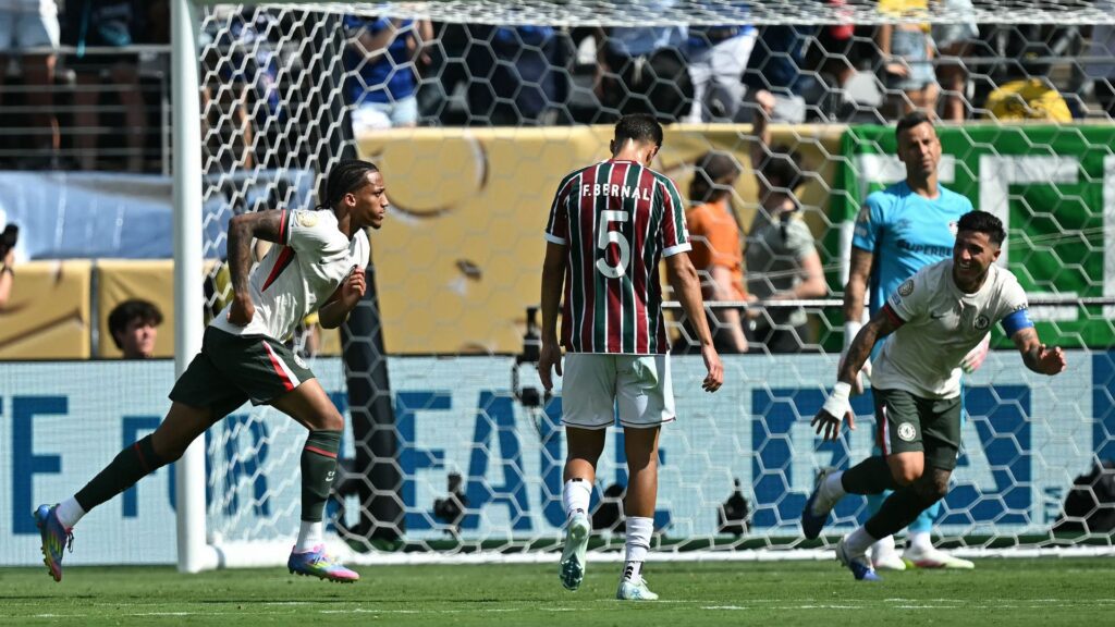 João Pedro marcou os gols da vitória do Chelsea sobre o Fluminense (Foto: Paul Ellis/AFP)