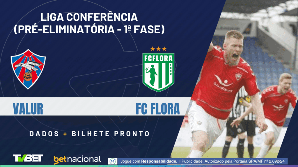 Valur x Flora (Liga Conferência).