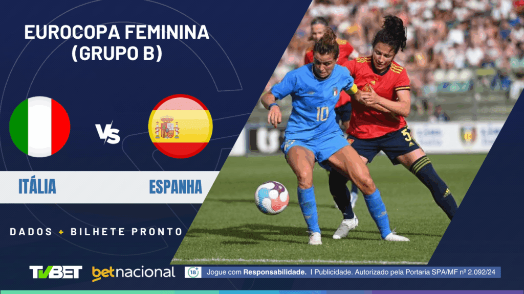 Itália x Espanha (Euro F).