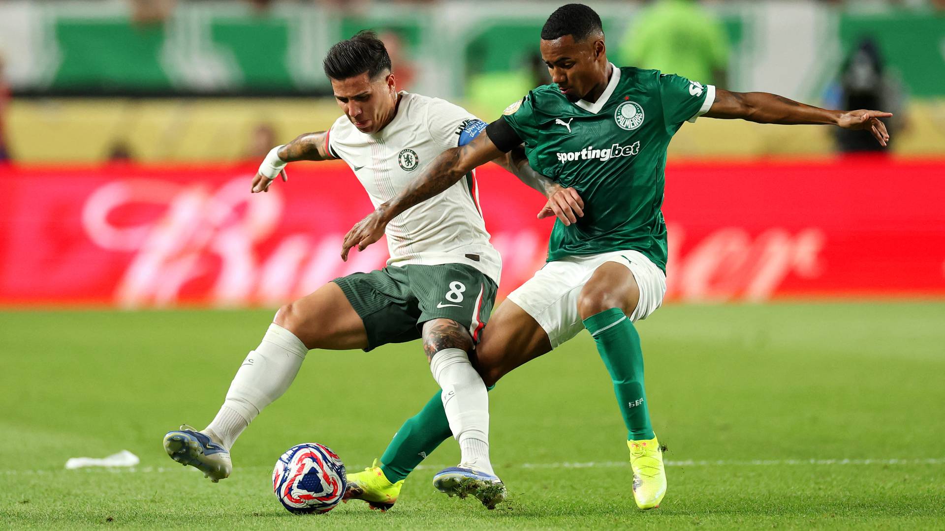 Allan surge como forte candidato a nova joia da base palmeirense. Foto: Luke Hales / GETTY IMAGES NORTH AMERICA / Getty Images via AFP