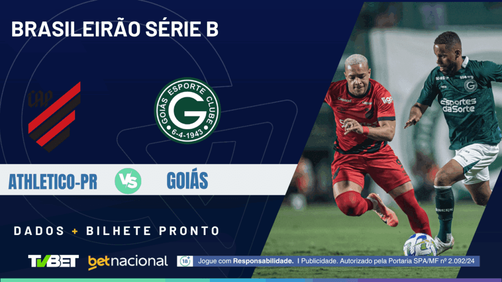 Athletico x Goiás (Série B).