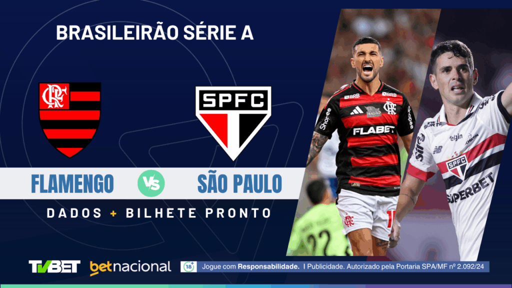 Flamengo x São Paulo - Série A 2025