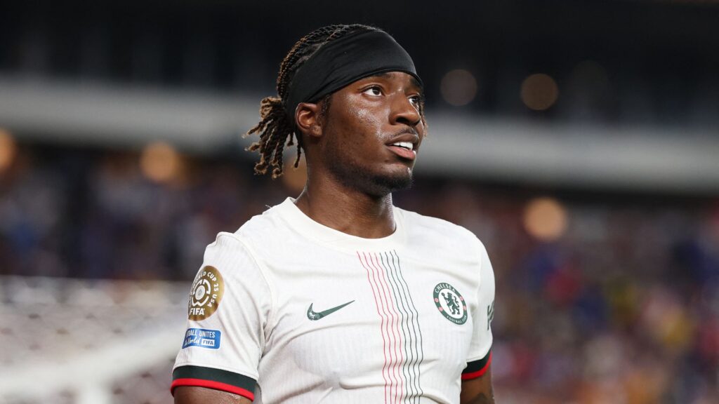 Madueke, atacante do Chelsea.