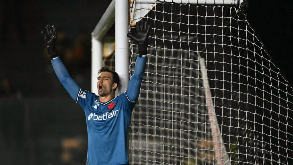 Destaque na Série A, Leo Jardim acertou um contrato de 5 anos. Foto: Mauro Pimentel/AFP