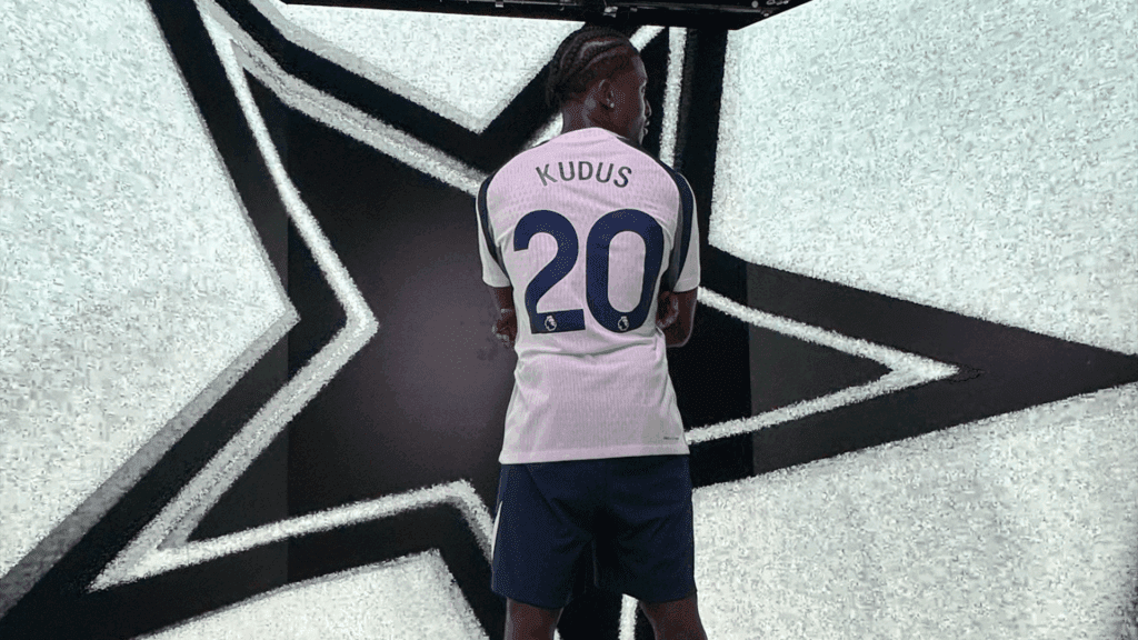 Mohamed Kudus é o novo reforço do Tottenham