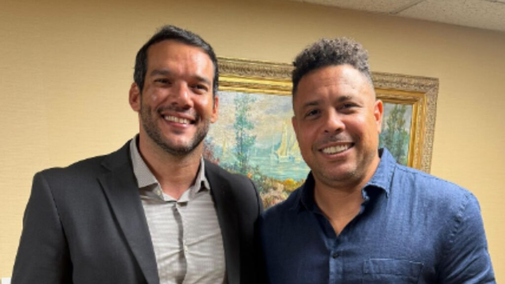 Samir Xaud e Ronaldo Fenômeno