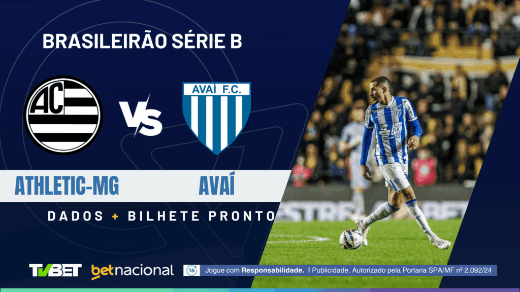 Athletic-MG x Avaí - Série B 2025