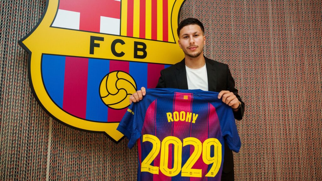 Roony Bardghji é o novo atacante do Barcelona