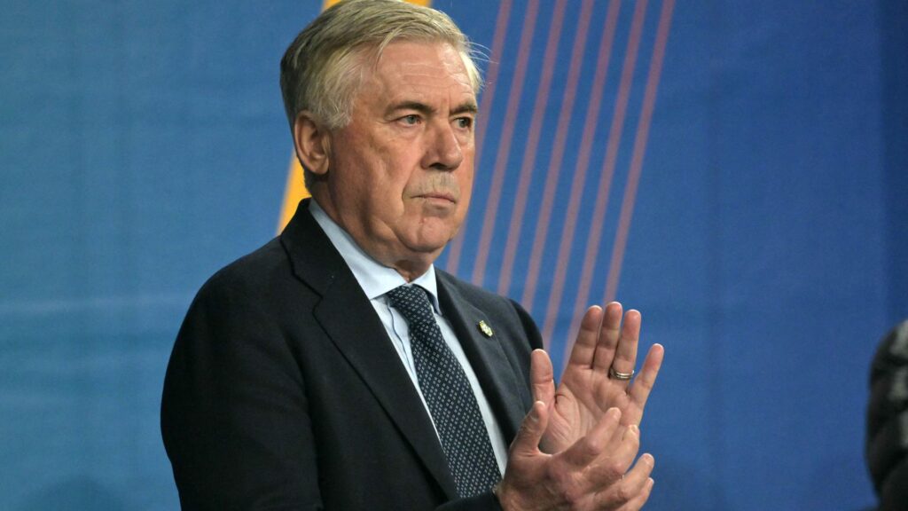 Carlo Ancelotti, treinador da Seleção Brasileira (Foto: Nelson Almeida/AFP)