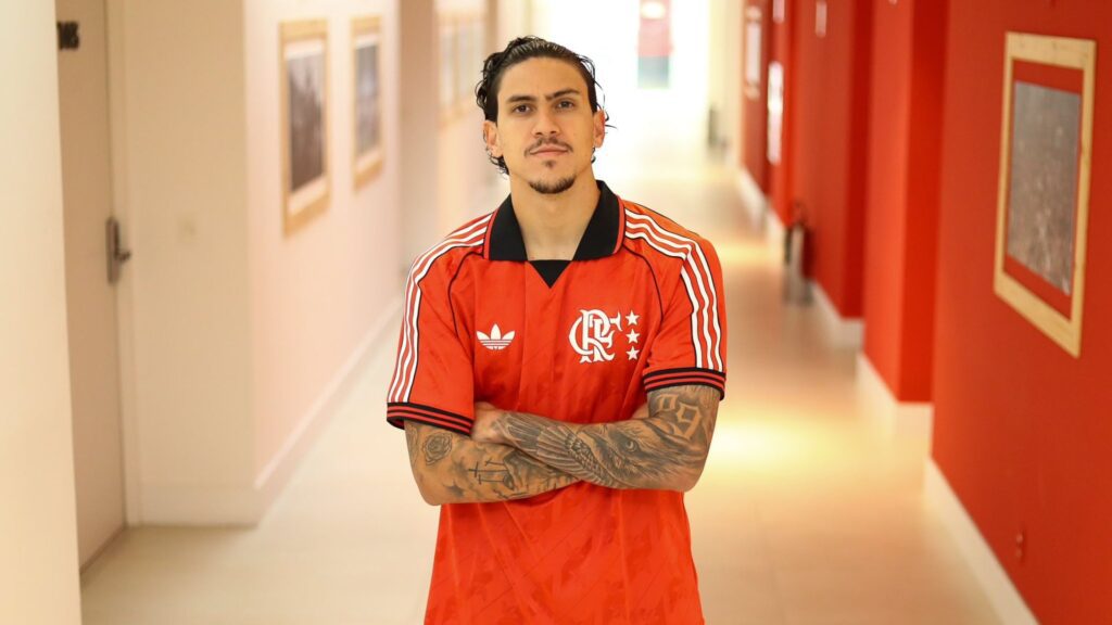 Pedro, atacante do Flamengo (Foto: Reprodução)