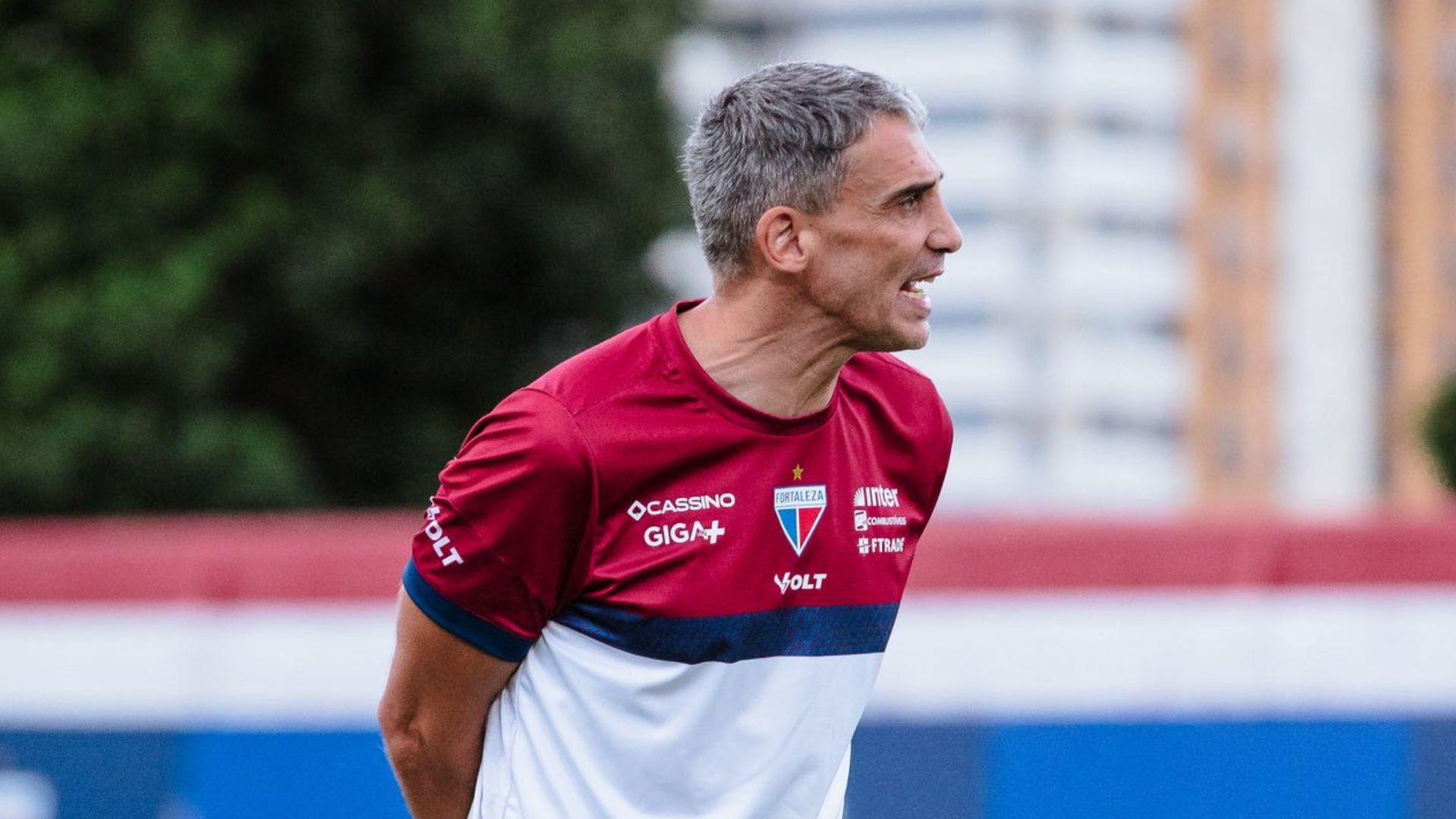 Juan Pablo Vojvoda foi demitido do Fortaleza (Foto: MAtheus Amorim/FEC)